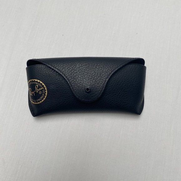 Ray-Ban Accessories - Ray-Ban - Black Leather Sunglass Case (Flaws)